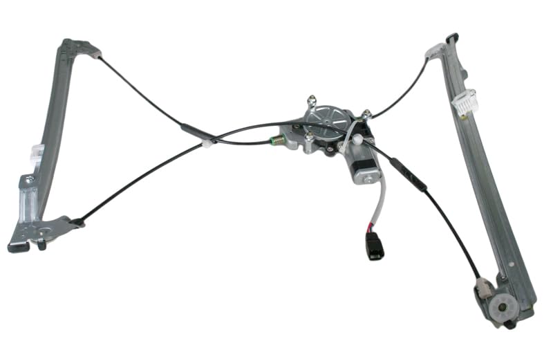 Trq Front Left Power Window Regulator & Motor Assembly Power Driver Side Compatible With 1996-2000 Chrysler Town & Country 2000