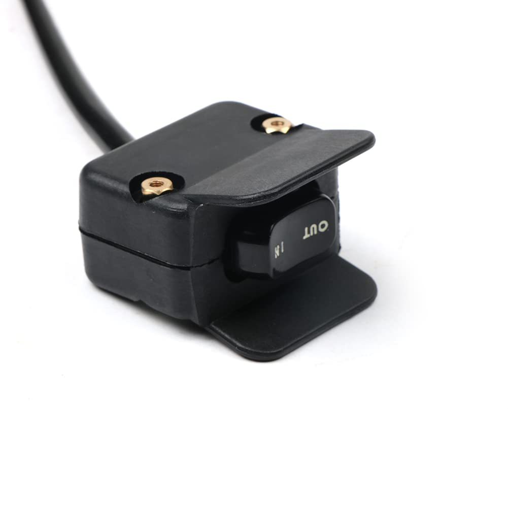 Zhuotop Heavy Duty Handlebar Control Line Winch Rocker Switch Handlebar Control Warn For Atv/Utv