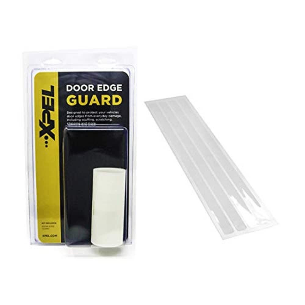 Xpel Door Edge Guard Protection Film Roll, 4-18'' Strips - Car Or Truck Doors, Protective Barrier Against Minor Scratches, Paint