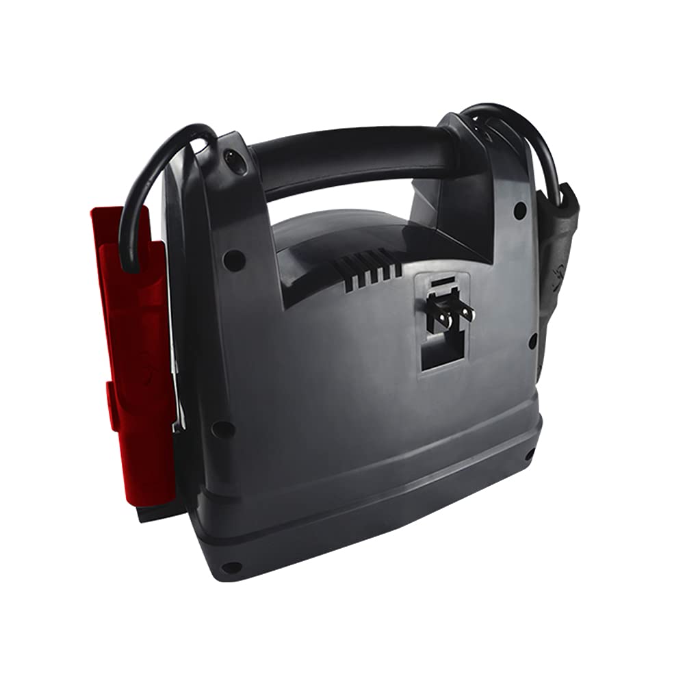 Schumacher Sj1329 Jump Starter And Portable Power Port - 600 Peak Amp, 12V - For Power Sports, Motorcycles, 4-6 Cylinder Cars, Black