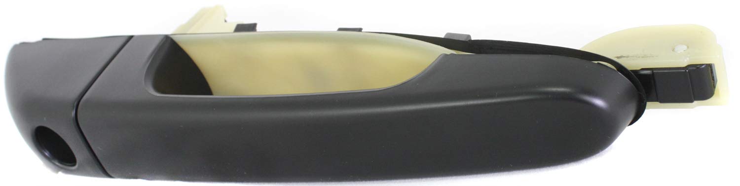 Evan Fischer Exterior Door Handle Compatible with 2006-2012 Kia Sedona, Fits 2007-2008 Hyundai Entourage Front, Driver Side Partslink HY1310121