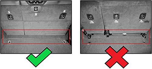 Weathertech Cargo Trunk Liner For Jeep Wrangler Unlimited 4-Door, Wrangler 4-Door - Behind 2Nd Row (401188) Black