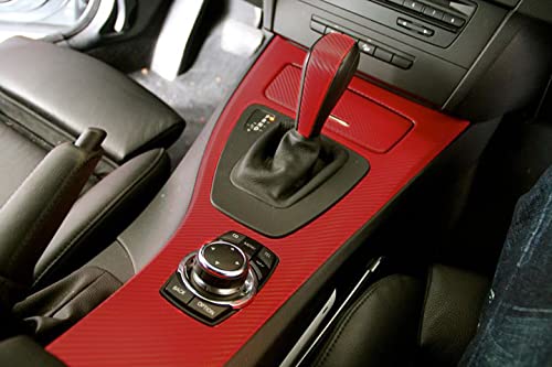 VViViD® XPO Red Carbon Fiber Wrap Vinyl Roll with Air Release Technology (1FT X 5FT)