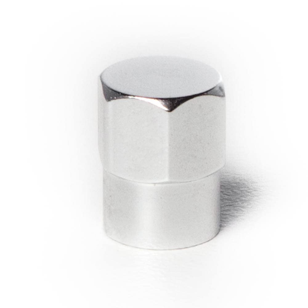 Circuit Performance Vc3 Series Silver Aluminum Valve Stem Caps (Set Of 4)