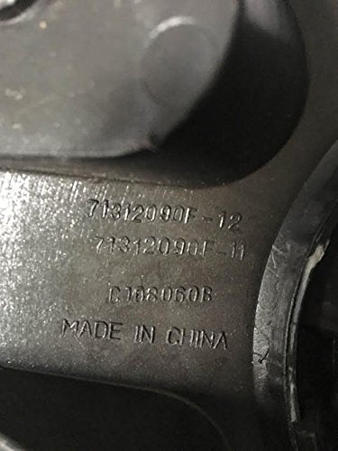 Mayhem Wheels C709501B C108060B 71312090F-12 Black Wheel Center Cap