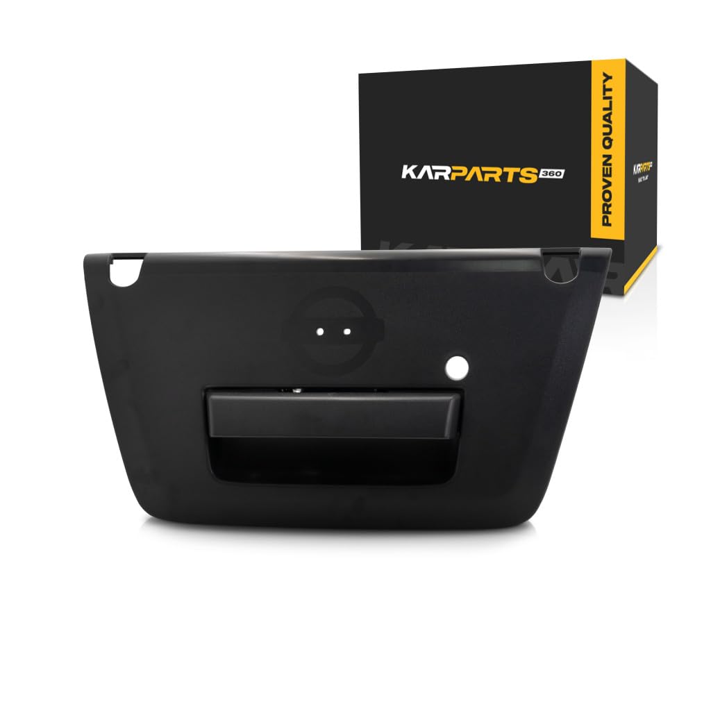 For Nissan Frontier 2013-2021 Tailgate Handle | Textured Black | w/Camera Hole | Replacement For NI1915116 | 906069BF2A