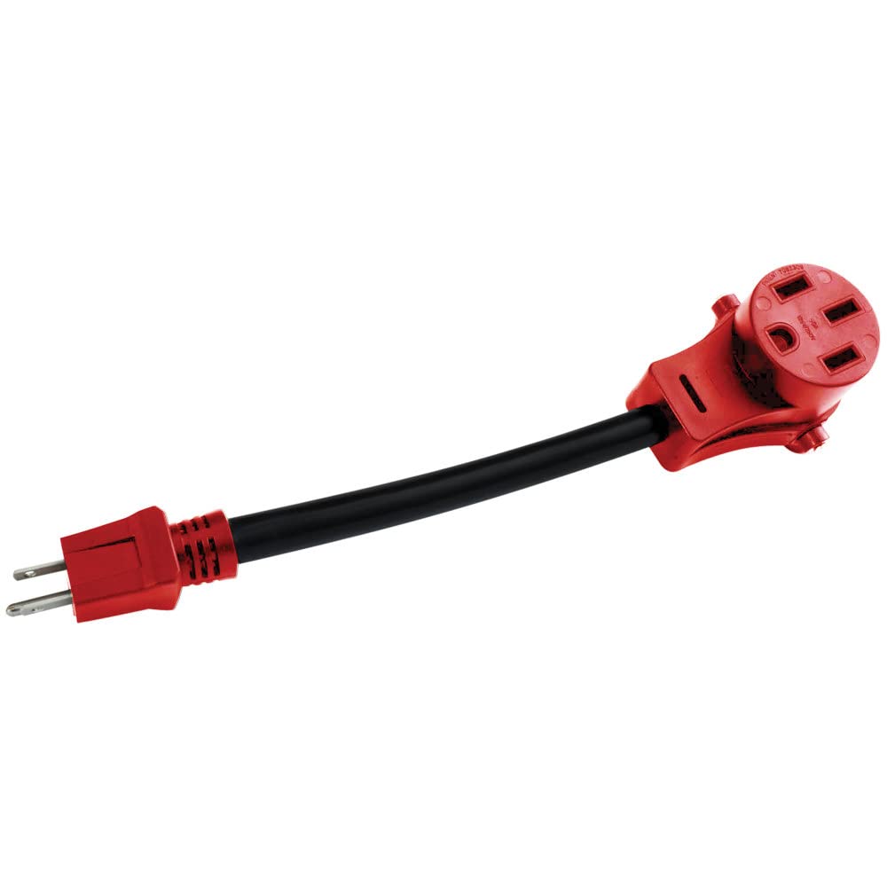 VALTERRA LLC A101550VP ADAPTER CORD, 12&quot;, RED, C