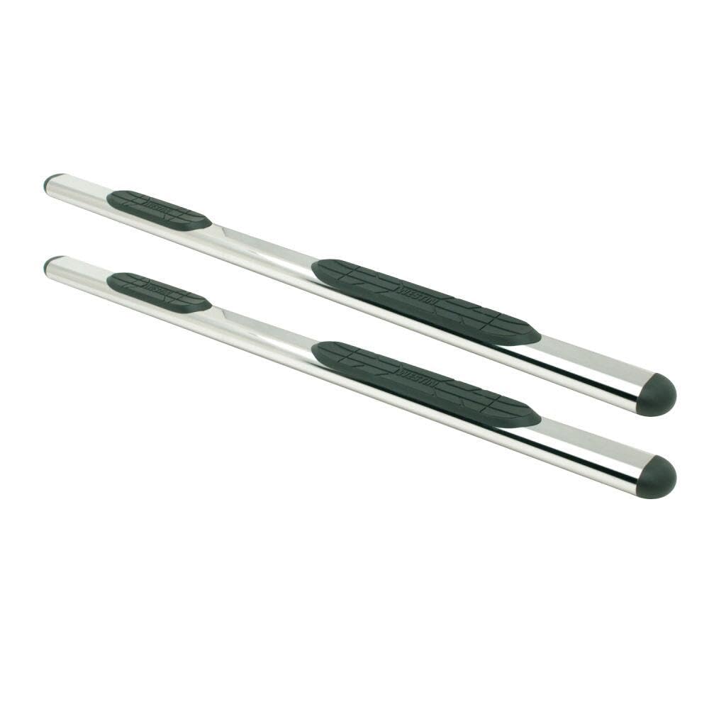 Westin 22-5050 Premier Oval 4 Nerf Bars 72 Inches Stainless Steel Pair