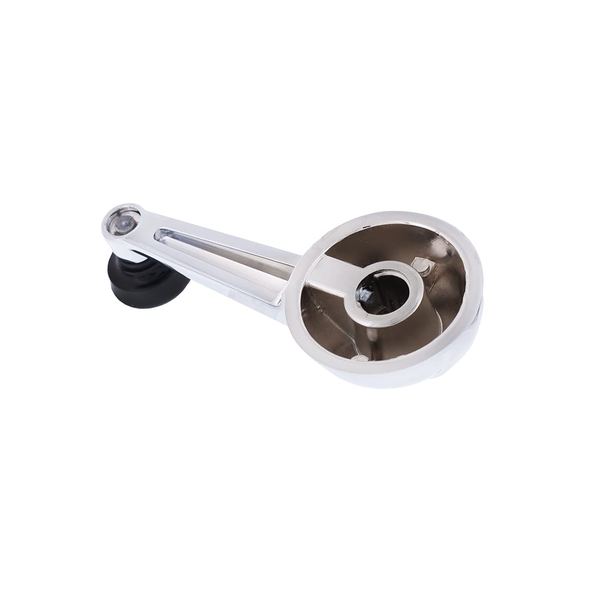 United Pacific C476602 Chrome Inside Window Crank Handle for 1947-66 Chevy & GMC Truck, OE Spline Mounting Hole, All Metal w/Plastic Knob - ONE Handle