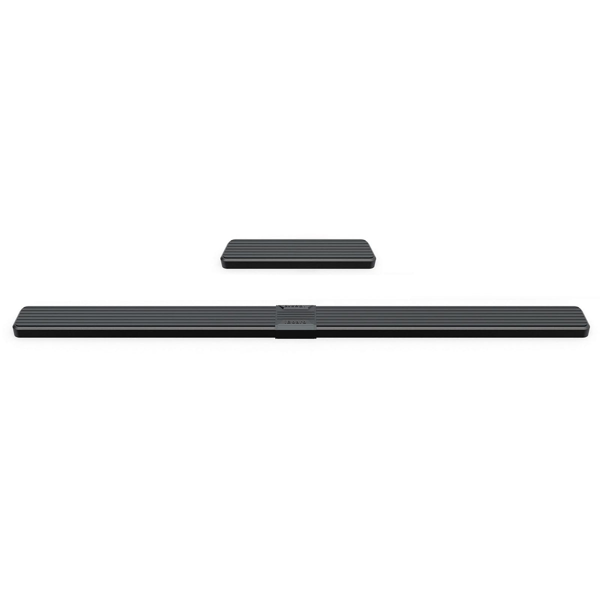 APS Premium 6in Black Stainless Steel Running Boards Compatible with Dodge Mercedes-Benz Sprinter 10-25
