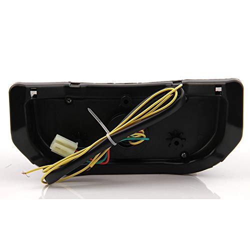 Mzs Motorcycle Tail Light, Led Integrated Turn Signal Blinker Smoke Compatible With Fz1 Fazer 2006-2015 / Fz8 2011-2013
