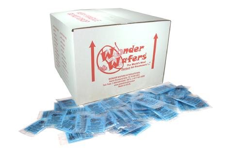 Super Wonder Wafers 1000 CT Individually Wrapped Air Fresheners Clean Car