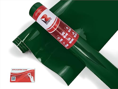 Avery Dennison Sw900 792-O In Gloss Dark Green - Dual Layered Vinyl Car Supreme Wrapping Film - 3Ft X 5Ft - Vehicle Sheet Roll