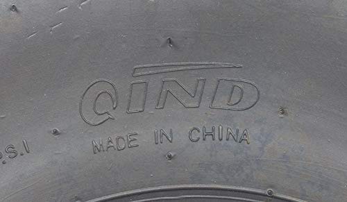 AlveyTech 19x7.00-8 Tire with QD116 V-Tread - Fits Baja Mini Bikes, MB165 & MB200, ATVs, Go Karts & More - Tubeless Rubber Wheel