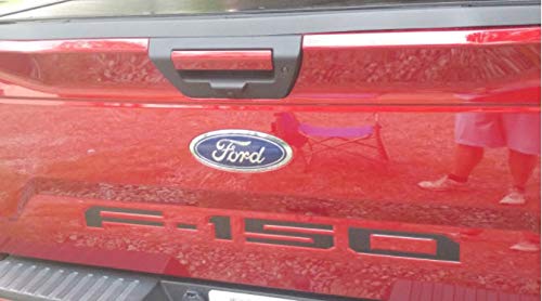 Decal Mods 2018-2020 Tailgate Insert Decals Letters Inlays Indent Stickers (Thin Decal [Not Raised Letters]) For Ford F150 (2018