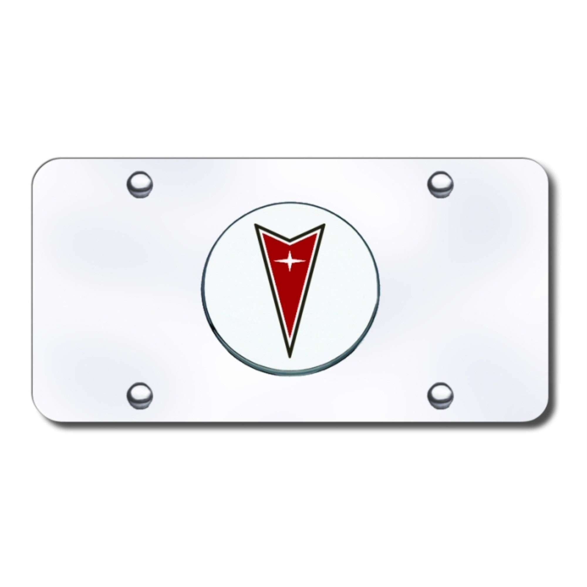 Auto Gold Au-Tomotive Gold Poncc Pontiac Logo Chr/Chr Plt