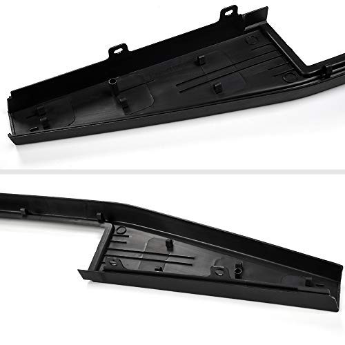 Pit66 Step Sidetailgate Moulding Protector,Compatible With 2015-2020 Ford F150, Top Rear Trim