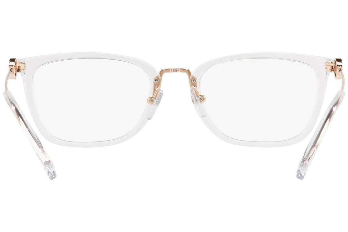 Michael Kors Mk 4054 3105 Crystal Clear Eyeglasses Frame W/Demo Lens-52Mm, 52/20/140