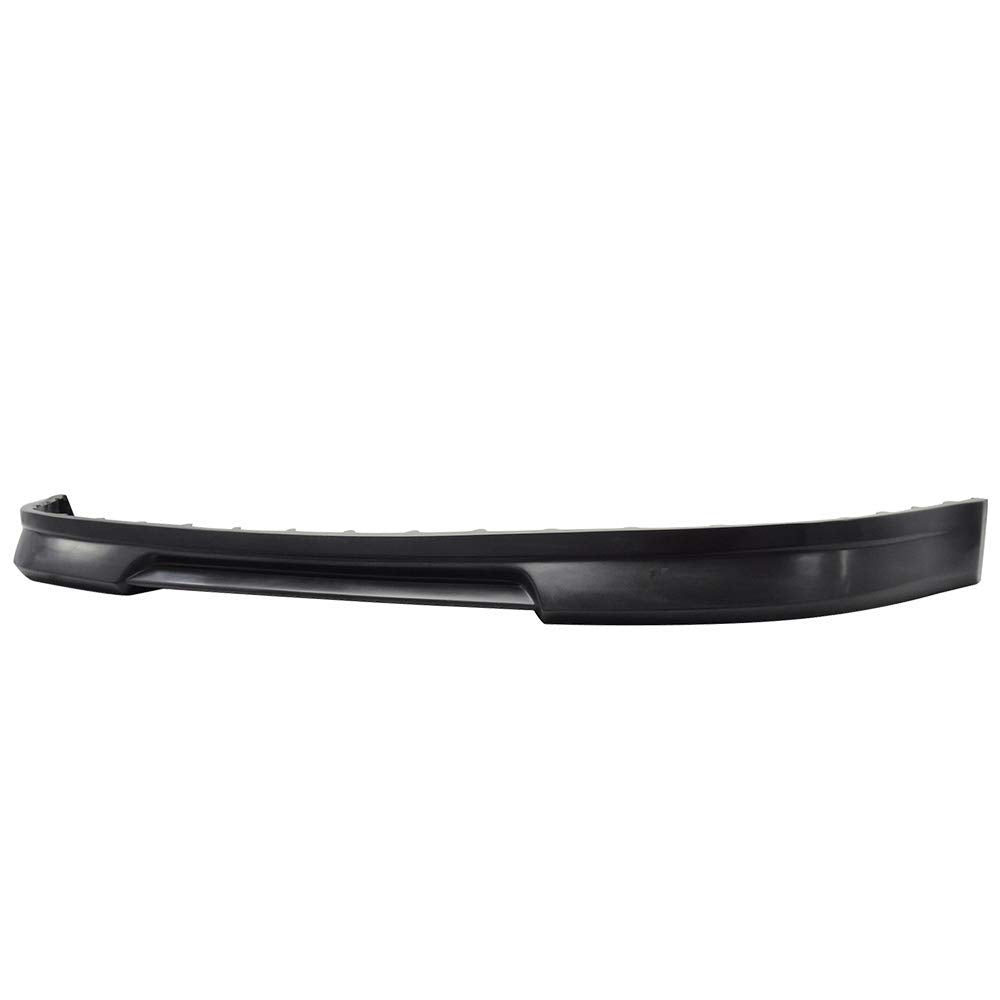 IKON MOTORSPORTS Front Bumper Lip for 1999-2004 VW Golf, P3 Style, Unpainted Black, Polyurethane (PU)