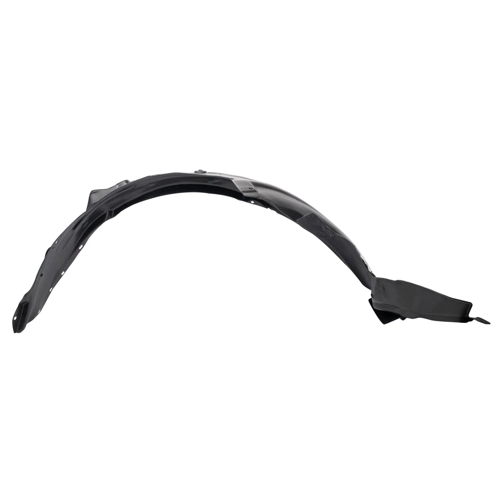 Trq Inner Fender Liner Set Compatible With 2010-2011 Honda Accord Crosstour 2012 Crosstour Ho1248146 Ho1249146
