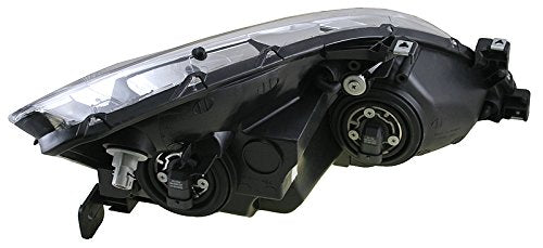 Trq Driver & Passenger Side Headlight Assembly Set Headlights Driver & Passenger Side Compatible With 2003-2007 Honda Accord Ho2