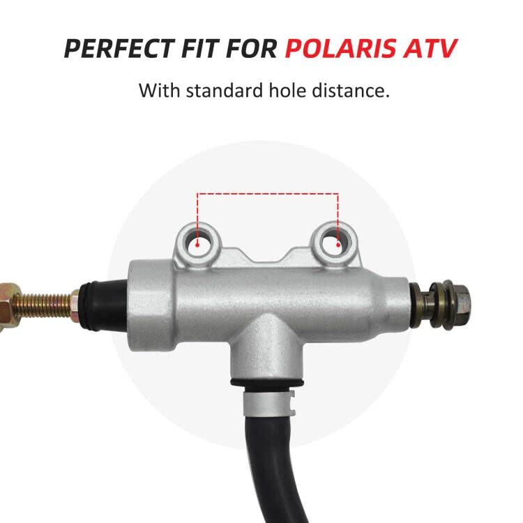 Rear Brake Master Cylinder For 2011-Up Polaris Sportsman 400 450 500 570 800 Etx Hawkeye,Oem# 1911688 1912301
