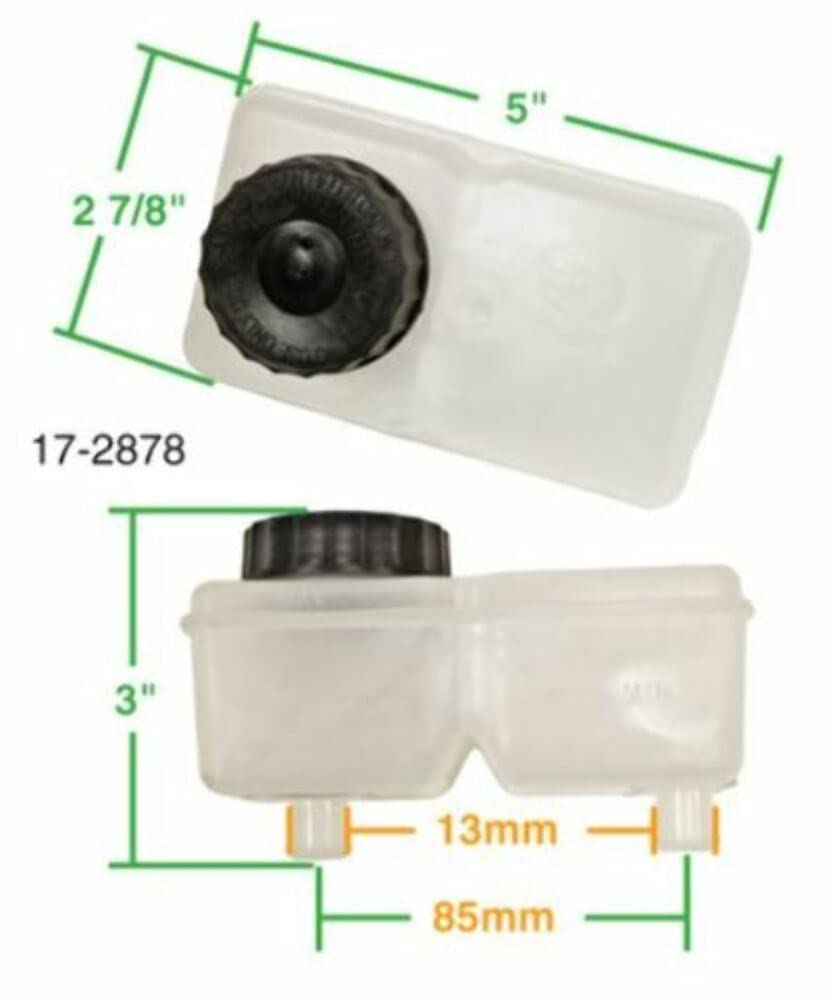 Empi Dual Circuit Brake Reservoir, Fits Type 1 Beetle 67-79, Compatible With Dune Buggy