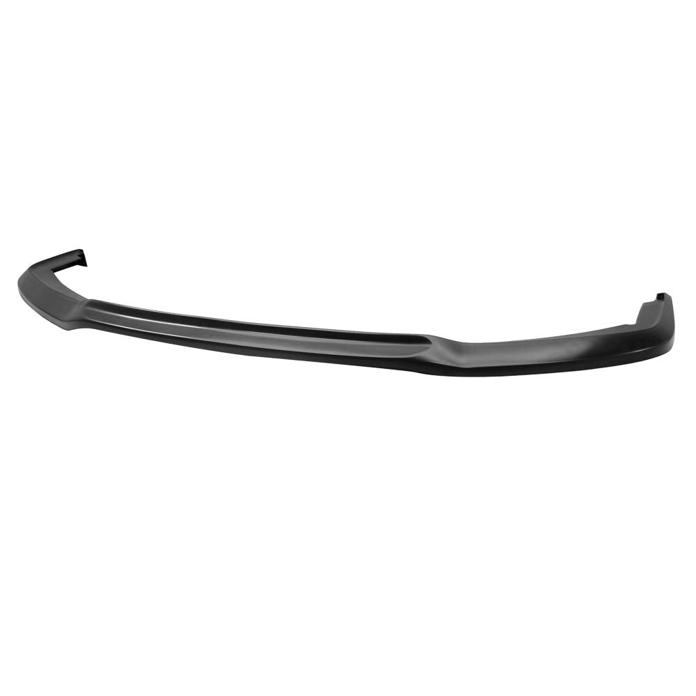 Front Bumper Lip Compatible With 2012-2013 Honda Civic, Black PU Front Lip Finisher Under Chin Spoiler Add On by IKON MOTORSPORTS