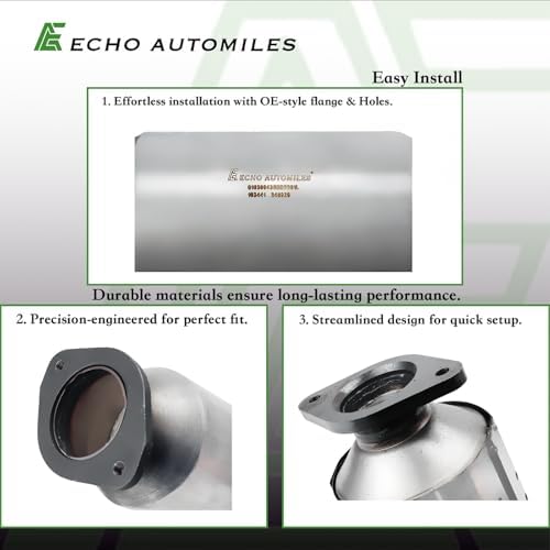 ECHO AUTOMILES Front & Rear Catalytic Converter Compatible with Frontier/Pathfinder/NV1500/NV2500/NV3500 2005-2018, Xterra 2005-
