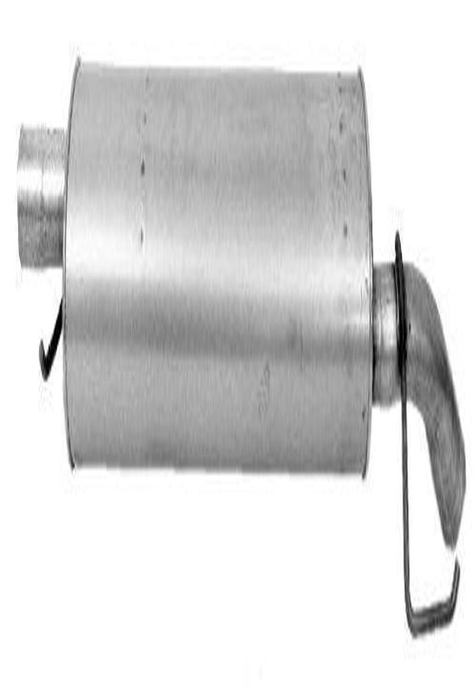 Walker Quiet-Flow SS 54548 Direct Fit Exhaust Muffler Assembly 2.75 Inlet (ID) 2.75 Inlet (OD) 2.75 Outlet (OD) for Dodge 