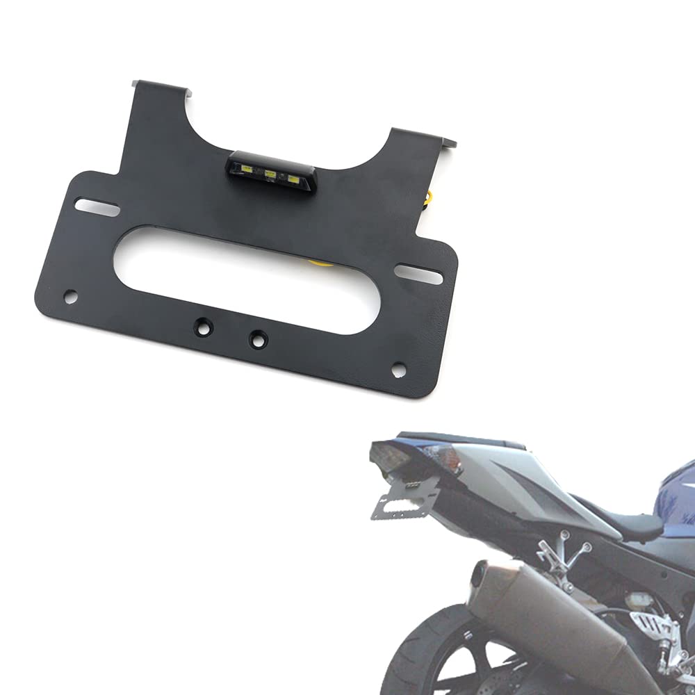 Xitomer Fender Eliminator Fit For Gsxr1000 2005 2006 2007 2008 License Plate Bracket Gsx-R1000 2005 2006 2007 2008 Tail Tidy, License Plate Holder Fit For Gsx-R1000, With Led License Plate Light