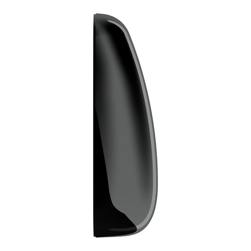United Pacific 42777 Door Mirror Cover, LH, Black, for Peterbilt 387/587 & Kenworth T2000/T700