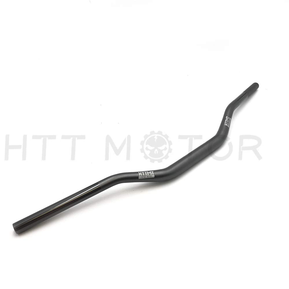 Httmt Hb023- Compatible With 1 1/8' Fat Bar 28Mm 7/8' Handlebar Handle Bars Motorcycle Mx Motocross Gray