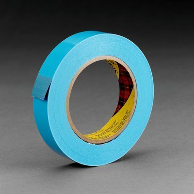 3M Scotch 8898 Synthetic Rubber Film Strapping Adhesive Tape, 4.6 Mil Thick, 60.14 Yds Length X 1-7/8'' Width, Blue