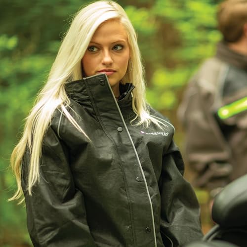 Frogg Toggs Women'S Road Toad Reflective Waterproof Rain Jacket