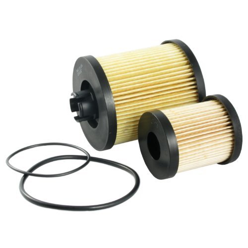 ECOGARD XF55590 Premium Diesel Fuel Filter (Set of 2) Fits Ford F-250 Super Duty 6.0L DIESEL 2003-2007, F-350 Super Duty 6.0L DI