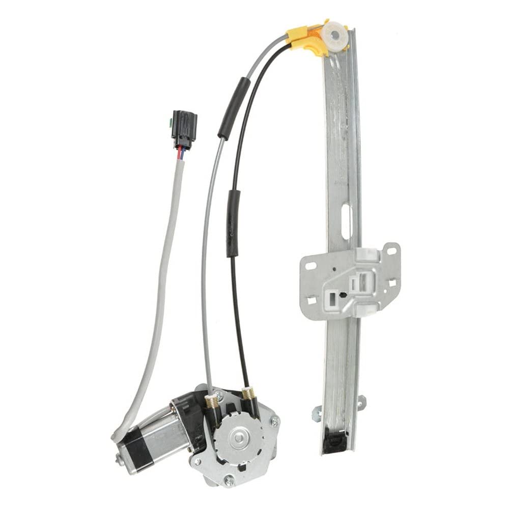 Trq Front Left Power Window Regulator & Motor Assembly Drivers Side Compatible With 1997-2001 Jeep Cherokee