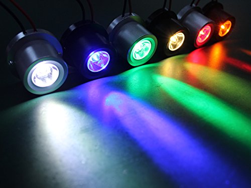 High Intensity Led Spotlight (Silver Housing, Warm White Led)