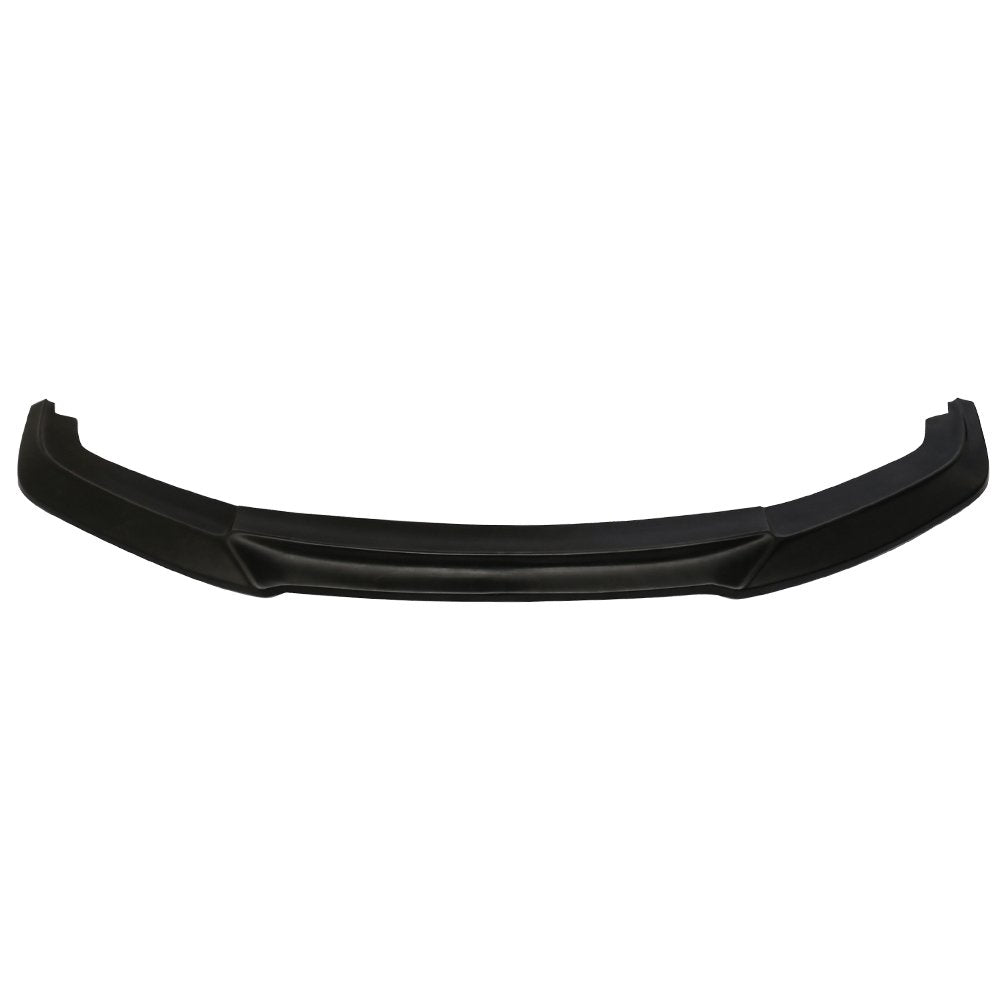 Front Bumper Lip Compatible with 2016-2018 Honda Civic, IKON GT Style Black PU Front Lip Finisher Under Chin Spoiler Add On by I