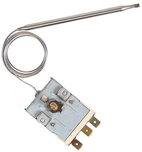 American Volt 32-248'F Dial Adjustable Electric Radiator Cooling Fan Thermostat Controller Switch Universal 12 Volt Water Coolan