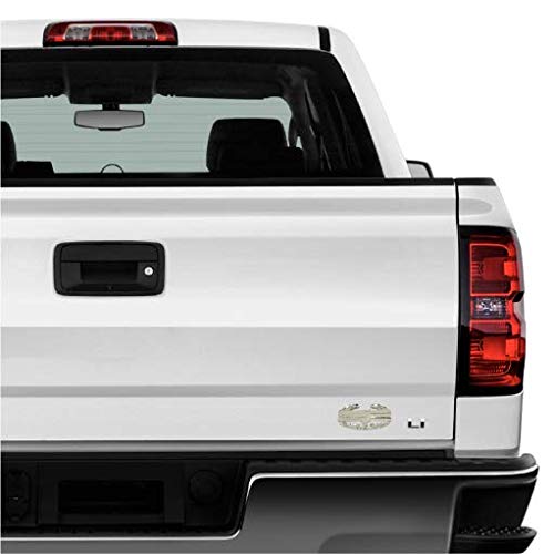 Army Combat Action Metal Decal Auto Emblem
