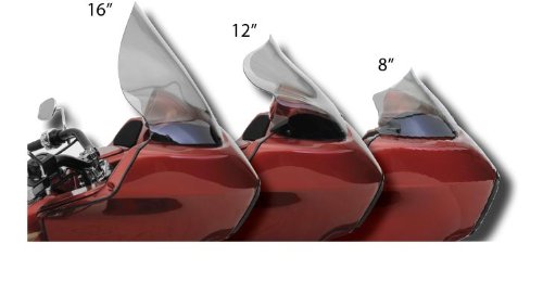 Klock Werks Flare For 1996-2013 Flh (3.5'' Black)