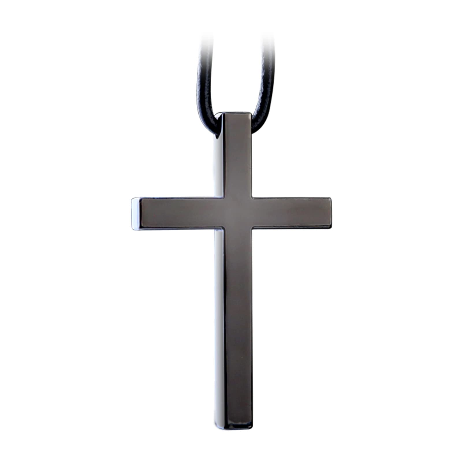 Fsforcar Cross Hanging Ornaments For Car Rear View Mirror, Cross Metal Car Charm, Pendant Decoration For Car, Truck, Home Decor