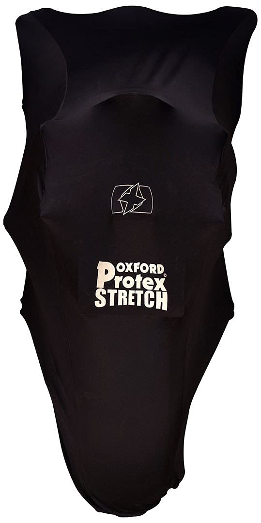 Oxford - Protex Stretch Indoor Motorcycle Protective Cover, Black (Cv173) Xl (109.06'' L X 40.95'' W X 55.52'' H)