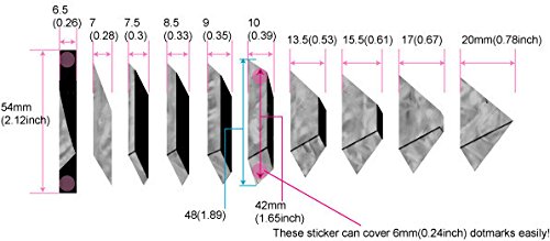 Inlaystickers Sticker/Decal (F-032Pd-Wt)