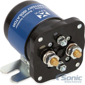 Nvx Bir500 500 Amp Battery Relay Isolator And Relay For Cars, Rvs, Atvs, Utvs, And Boats.