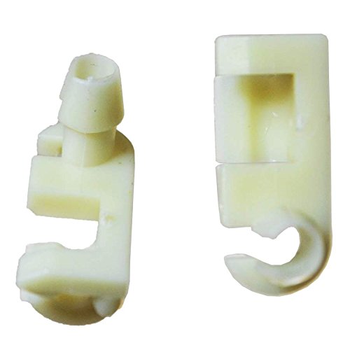 Pt Auto Warehouse Bcf8898P - Door Handle Rod End Retainer Clip - Replace Oe: # 88981030, And Oe #: 88981031, Left/Right Pair