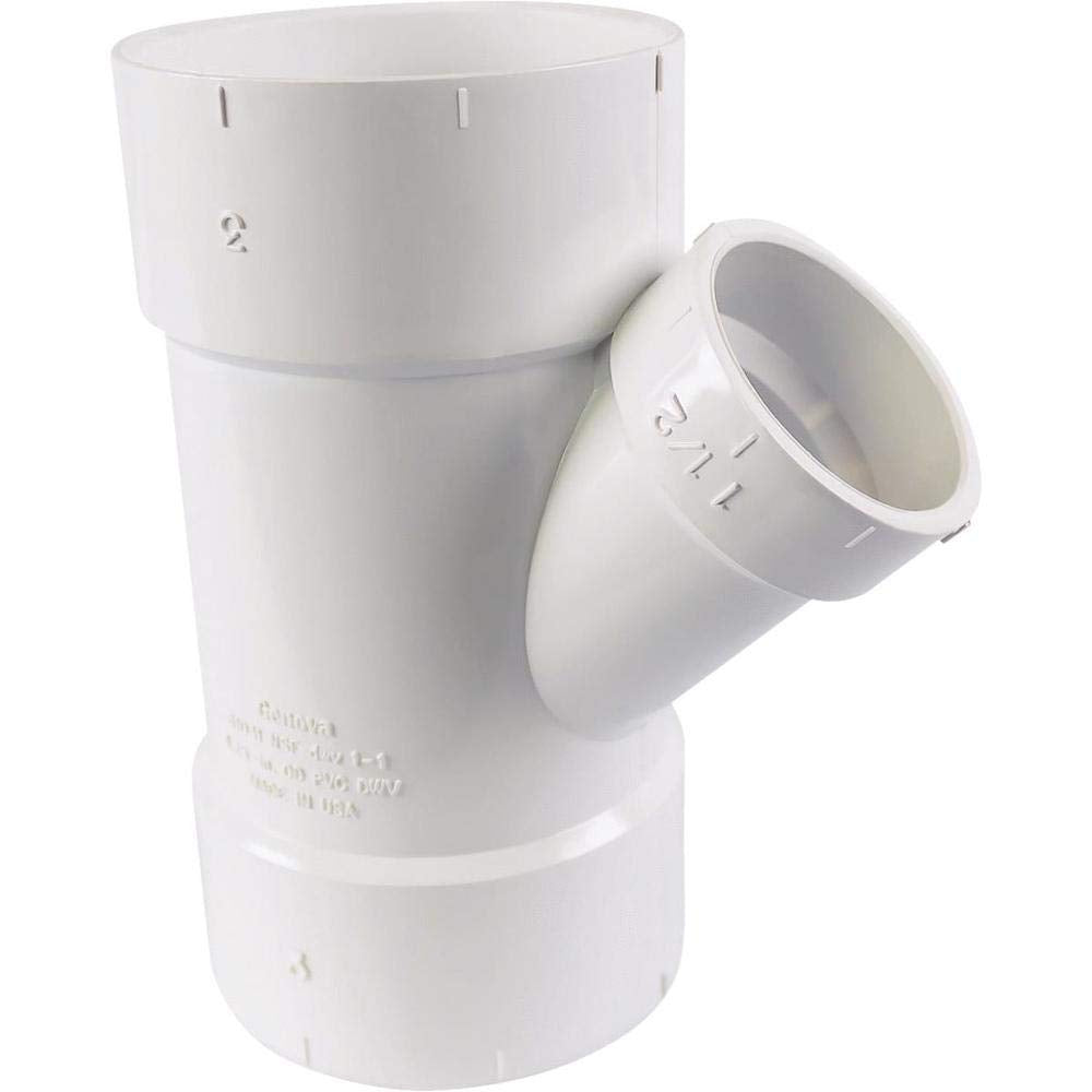 Charlotte Pipe Wye PVC Dwv 3' X 3' X 1-1/2' SCH 30