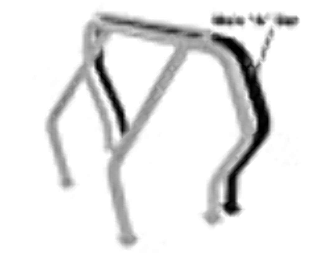 Go Rhino 90001B Bed Bar Component - A Additional Bar - Black Powdercoat for 75-24 Dodge, Ford, GMC, Toyota, Chevrolet, Ram