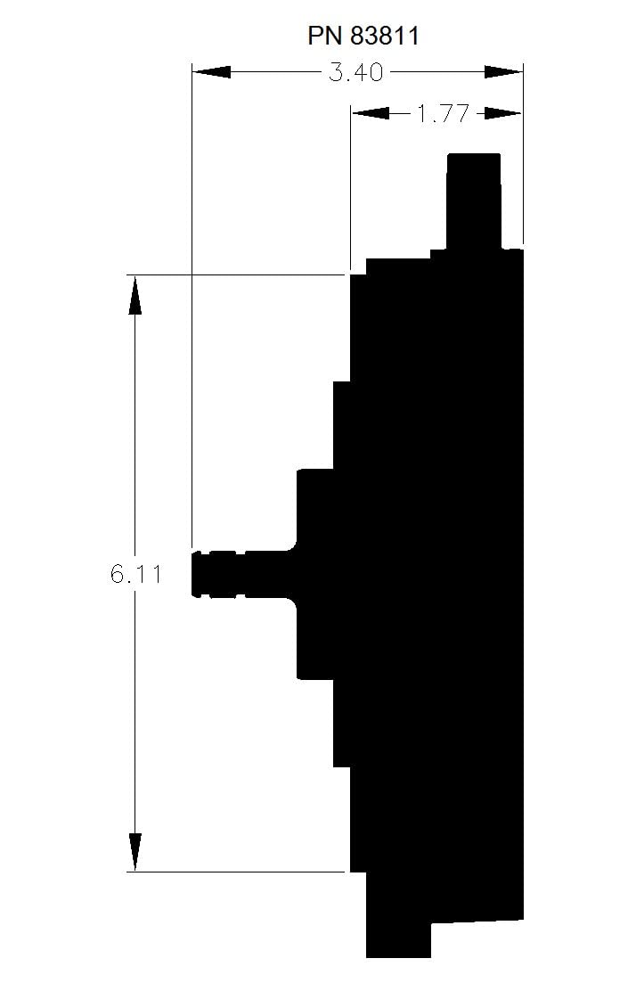 Msd 83811 Pro-Billet Lt1 Distributor